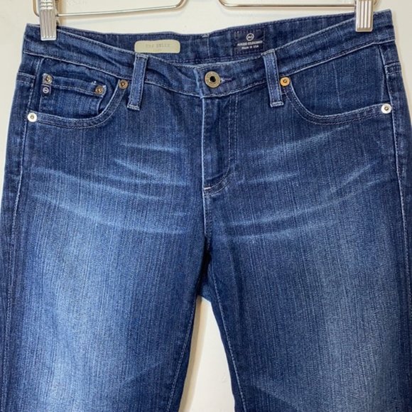 Ag Adriano Goldschmied The Belle Flare Jeans Size 28R - Picture 6 of 15